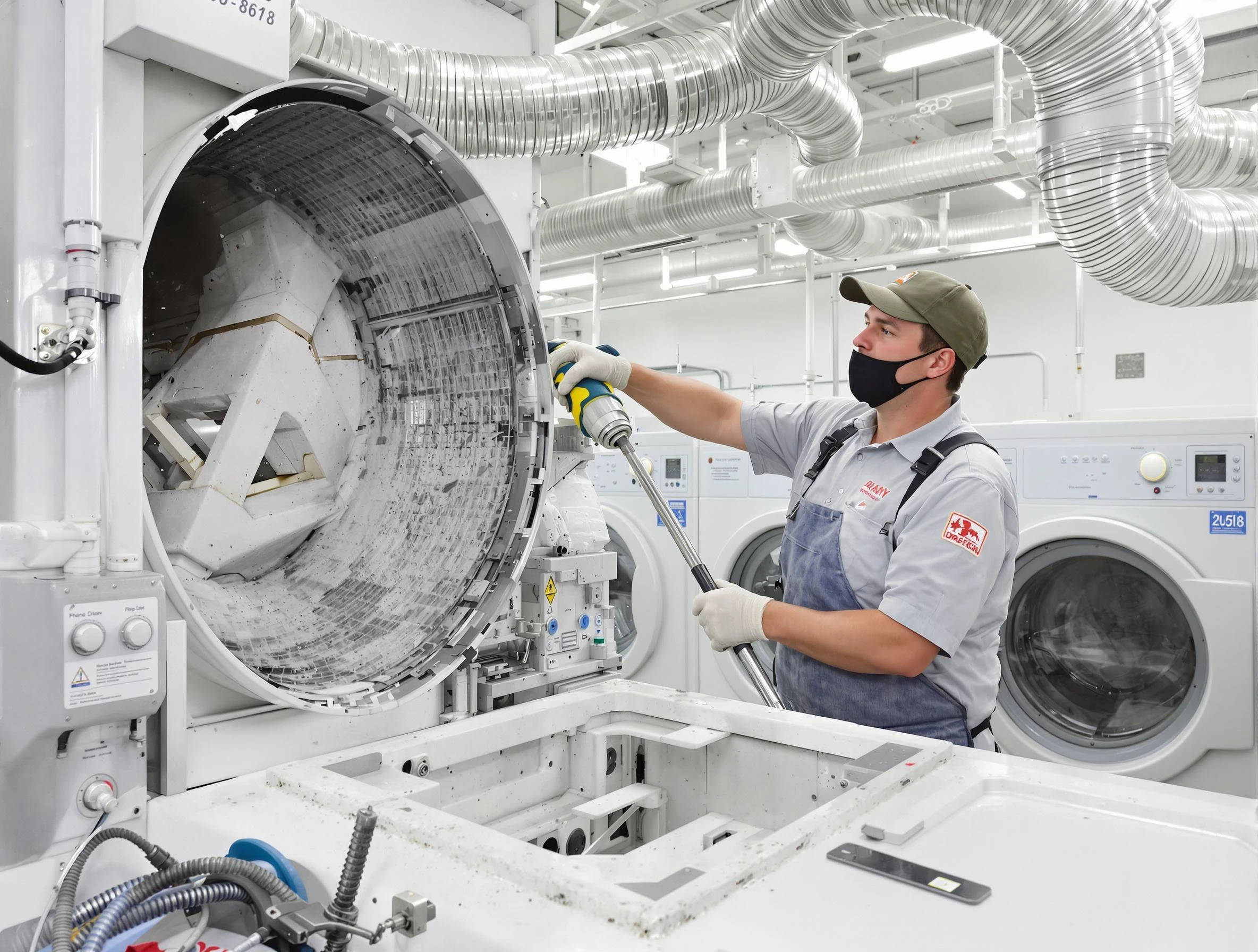 Commercial Dryer Vent Cleaning in Newton