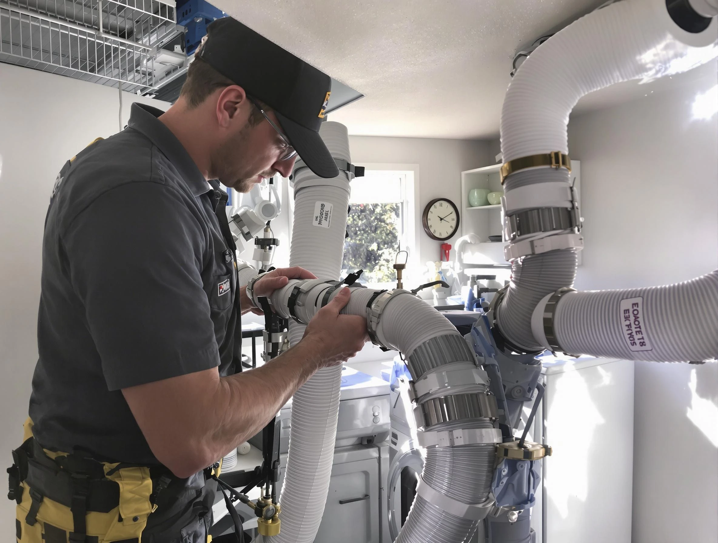 Dryer Vent Hose Installation in Newton