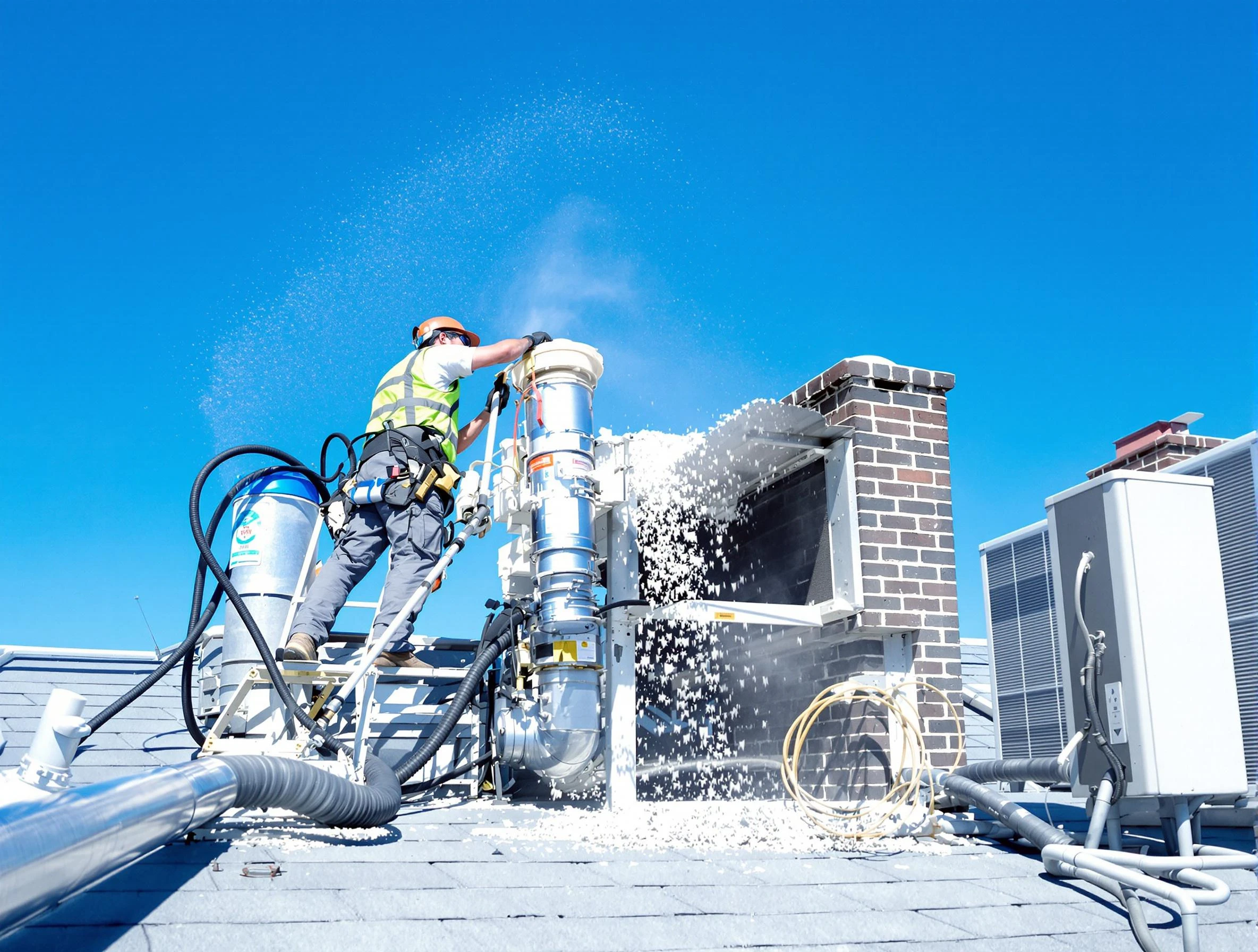 Expert roof dryer vent cleaning by Newton Dryer Vent Cleaning in Newton