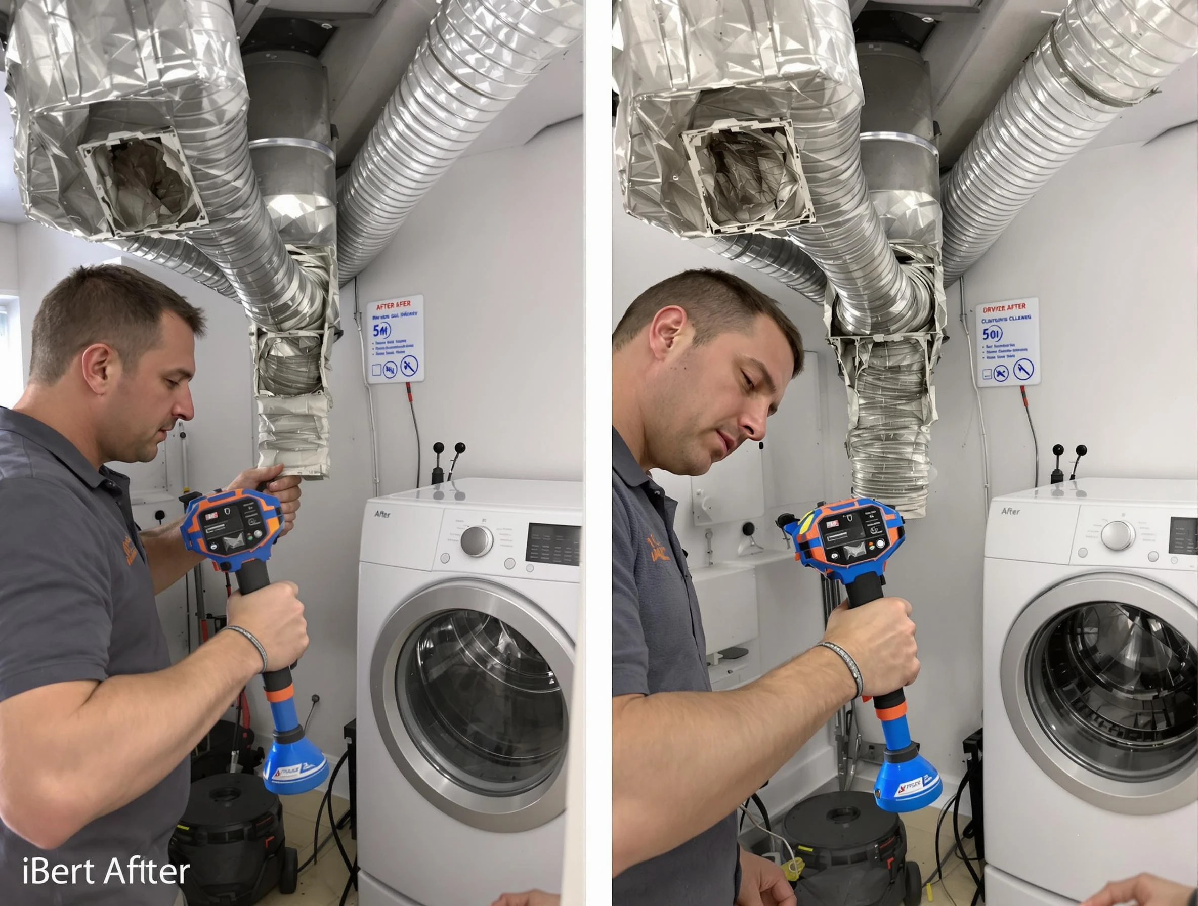 Professional clogged vent cleaning by Newton Dryer Vent Cleaning in Newton