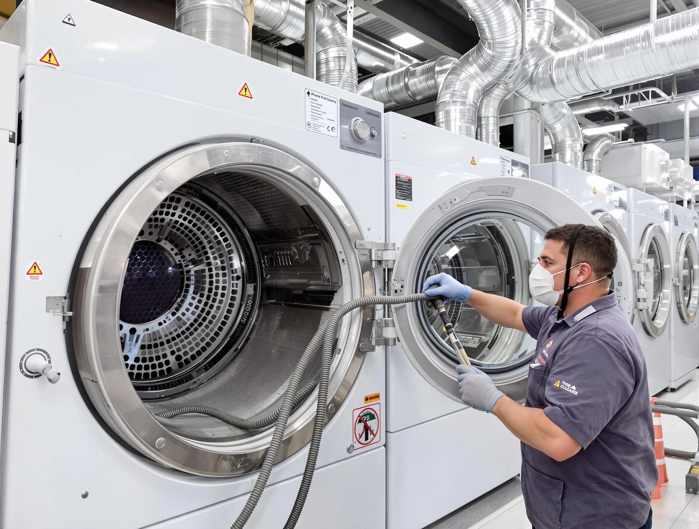 Industrial-grade dryer vent cleaning by Newton Dryer Vent Cleaning in Newton