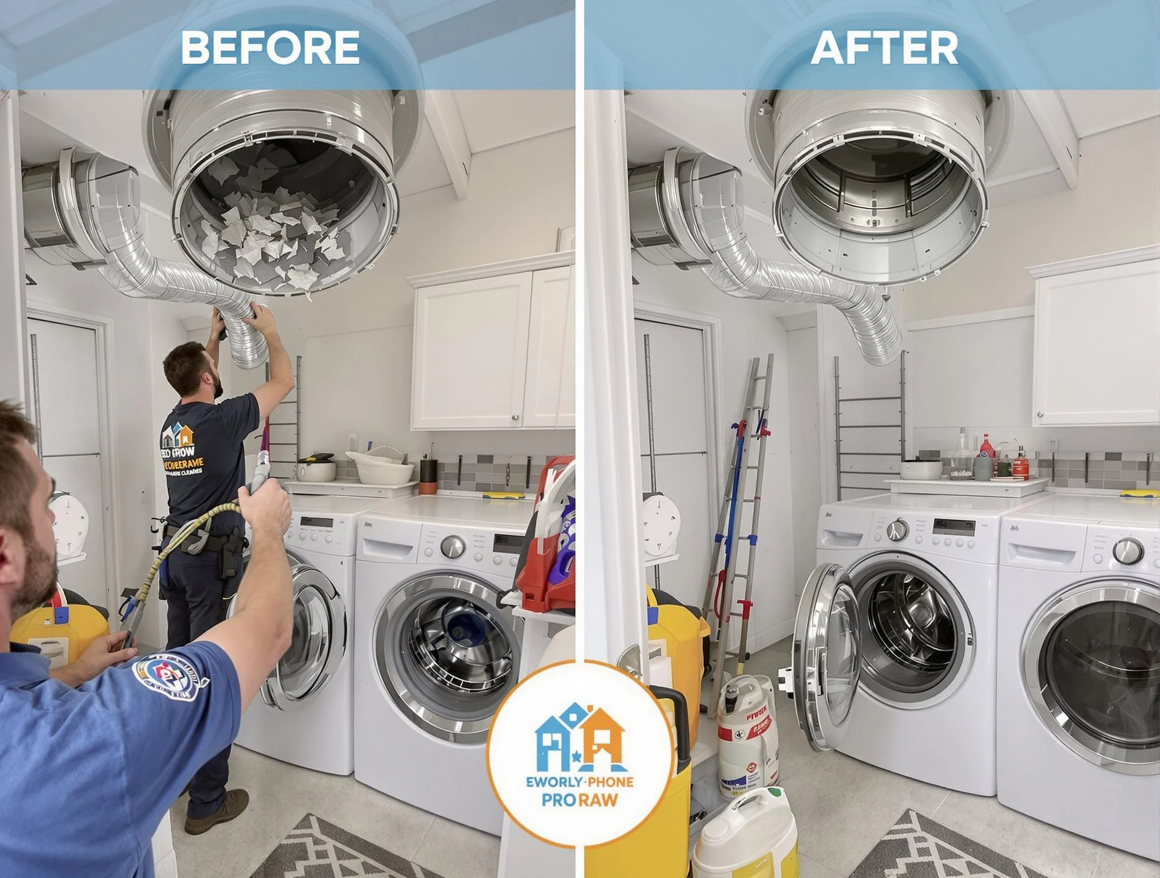 Residential dryer vent cleaning by Newton Dryer Vent Cleaning in Newton